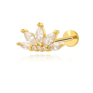 Cor Bloom Viva Five-Petal Cartilage Piercing Stud